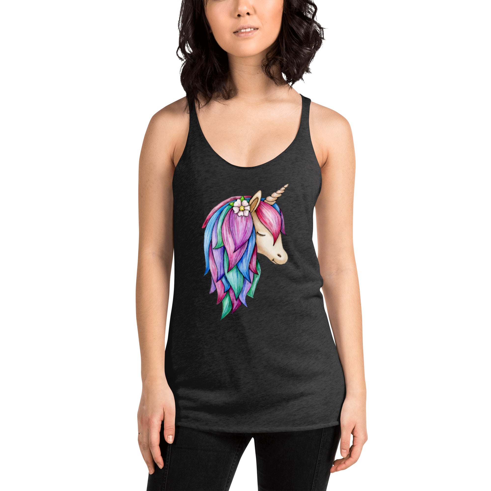 Unicorn Racerback Tank | Available in 3 colors